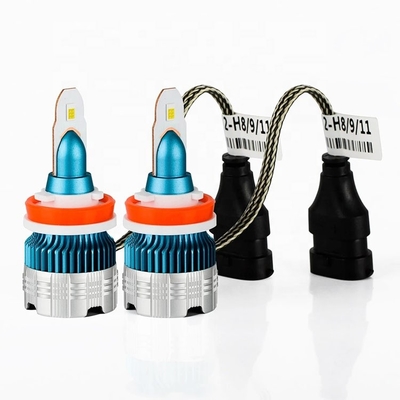 H1 H3 H4 H7 H8 H11 9005 9006 LED গাড়ির হেডলাইট বাল্ব MI2 সাদা আলো