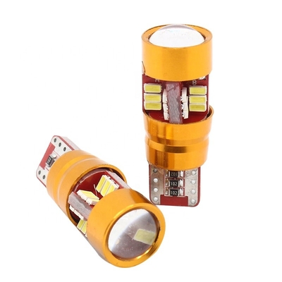 কেনা 12V Canbus T10 3014 27SMD কার লাইট বাল্ব ট্রাকের জন্য LED ডোম রিডিং পার্কিং রিজার্ভ লাইট online manufacture
