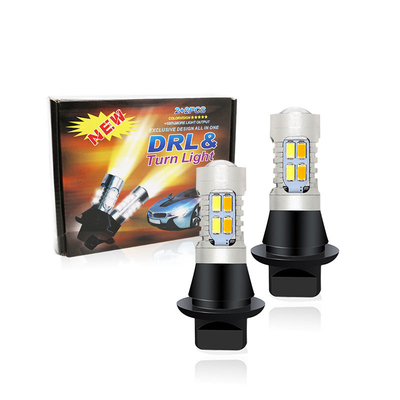 কেনা 5630 20SMD LED টার্ন সিগন্যাল বাল্ব ডাবল কালার 7440 T20 BA15S 1156 BAU15S online manufacture