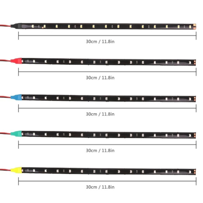 কেনা 30cm কার হেডলাইট LED টিউব স্ট্রিপ 3528 প্যাচ ইমার্জেন্সি ওয়ার্নিং লাইট online manufacture