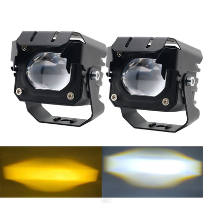 কেনা 12-80V অ্যাম্বার 3570 LED দ্বৈত রঙ LED ওয়ার্ক লাইট জন্য মোটরসাইকেল 30-60W অফ রোড ড্রাইভিং লাইট online manufacture