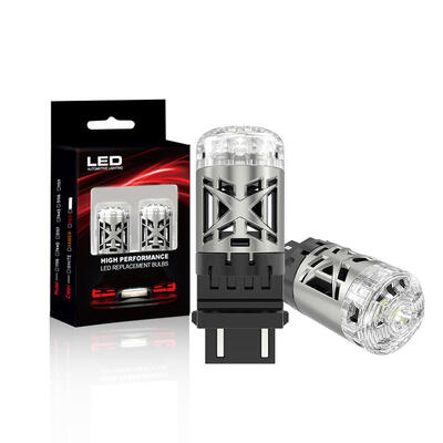 কেনা Newest Innovative 3157 LED Car Light Bulbs 3156 BA15S 1600LM 12V 24V for Car Brake Stop Signal Reverse With 7035 Chip online manufacture