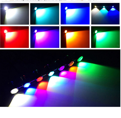 হাই পাওয়ার 12v মোটরসাইকেল LED হেডলাইট 23MM-4014 লেন্স হাইলাইট ঈগল আই LED লাইট
