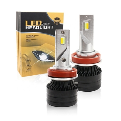 গাড়ির হেড লাইট LED H11 তিন রঙের LED হেডলাইট স্বয়ংচালিত হেডল্যাম্প ফগলাইট 12-36V একটি পরিবর্তিত বাতি