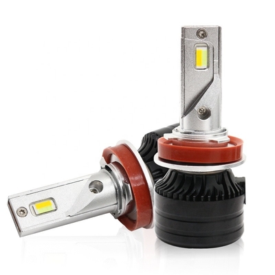 গাড়ির হেড লাইট LED H11 তিন রঙের LED হেডলাইট স্বয়ংচালিত হেডল্যাম্প ফগলাইট 12-36V একটি পরিবর্তিত বাতি