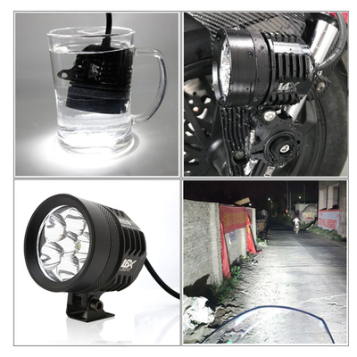 মোটরসাইকেল হেডলাইট L4X L6X 40W বাতি বৈদ্যুতিক যান 4-বিড হেডল্যাম্প আলো গাড়ী স্পটলাইট