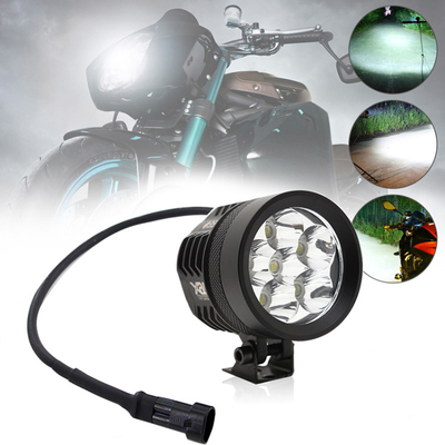মোটরসাইকেল হেডলাইট L4X L6X 40W বাতি বৈদ্যুতিক যান 4-বিড হেডল্যাম্প আলো গাড়ী স্পটলাইট