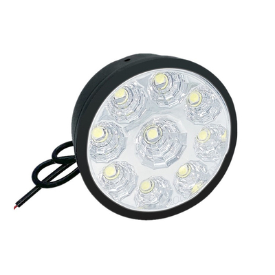 12V 5050 ড্রাইভিং কার ফগ ল্যাম্প LED বাল্ব রাউন্ড LED ডেটাইম রানিং লাইট