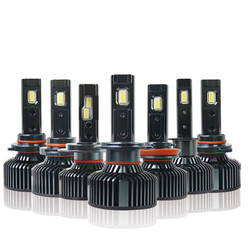 F5 Faro Focos H7 সাদা হেডলাইট বাল্ব H4 ল্যাম্প 110W হাই পাওয়ার লেড হেড