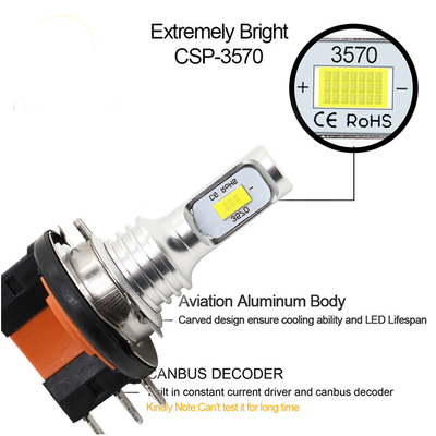 ODM Faro H15 Led হেডলাইট অটো লাইটিং সিস্টেম 12V Rohs
