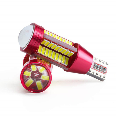 T15 W16W LED ক্যানবাস অটোমোটিভ LED হেডলাইট 4014 রিভার্স লাইট উজ্জ্বলতম গাড়ির হেডলাইট