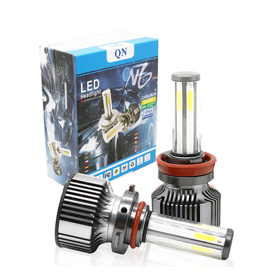 360 ডিগ্রি আলো N6 LED গাড়ির হেডলাইট H4 H7 H8 H11 LED ফগ লাইট বাল্ব