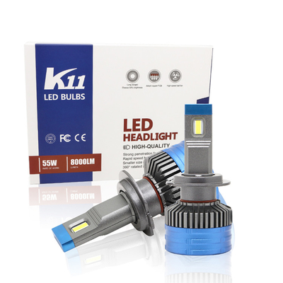 মোটরসাইকেলের জন্য H4 H7 H11 LED গাড়ির হেডলাইট বাল্ব 3570 Csp 9006 BH4 H8 LED ফগ ল্যাম্প