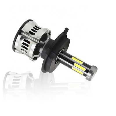 8 সাইড H1 H3 H4 H7 9005 9006 স্বয়ংচালিত LED হেডলাইট 6000K 360 ক্যানবাস