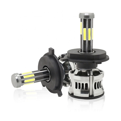 8 সাইড H1 H3 H4 H7 9005 9006 স্বয়ংচালিত LED হেডলাইট 6000K 360 ক্যানবাস