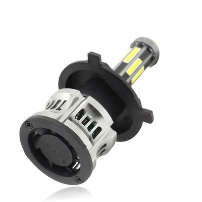 8 সাইড H1 H3 H4 H7 9005 9006 স্বয়ংচালিত LED হেডলাইট 6000K 360 ক্যানবাস