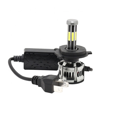 8 সাইড H1 H3 H4 H7 9005 9006 স্বয়ংচালিত LED হেডলাইট 6000K 360 ক্যানবাস