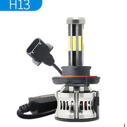 8 সাইড H1 H3 H4 H7 9005 9006 স্বয়ংচালিত LED হেডলাইট 6000K 360 ক্যানবাস