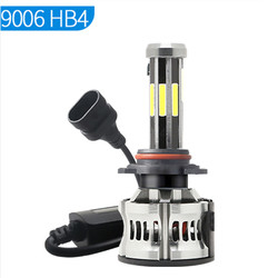 8 সাইড H1 H3 H4 H7 9005 9006 স্বয়ংচালিত LED হেডলাইট 6000K 360 ক্যানবাস