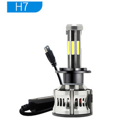 8 সাইড H1 H3 H4 H7 9005 9006 স্বয়ংচালিত LED হেডলাইট 6000K 360 ক্যানবাস