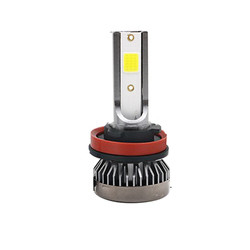 মিনি ক্যানবাস COB H4 H7 H11 কার হেডলাইট বাল্ব 9004 9005 ফগ লাইট