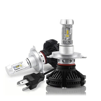 X3 অটোমোটিভ LED হেডলাইট ফ্যানলেস ফগ লাইট H4 H7 H11 9005 9006