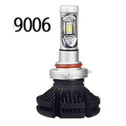 X3 অটোমোটিভ LED হেডলাইট ফ্যানলেস ফগ লাইট H4 H7 H11 9005 9006