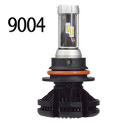X3 অটোমোটিভ LED হেডলাইট ফ্যানলেস ফগ লাইট H4 H7 H11 9005 9006