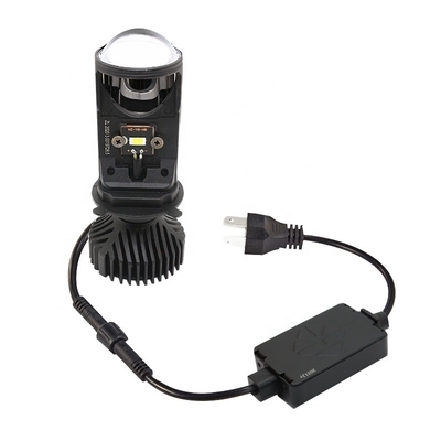 Y6 Mini H4 Bi LED কার হেডলাইট বাল্ব অটো লাইটিং সিস্টেম প্রজেক্টর লেন্স