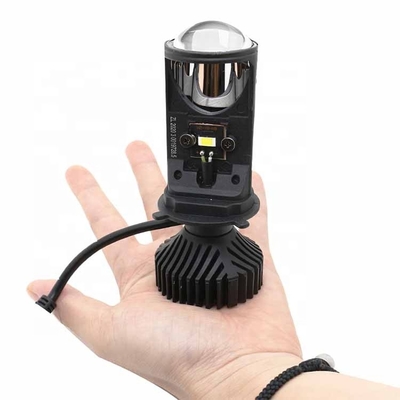 Y6 Mini H4 Bi LED কার হেডলাইট বাল্ব অটো লাইটিং সিস্টেম প্রজেক্টর লেন্স