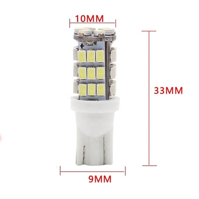 অভ্যন্তরীণ T10 3014 42SDM গাড়ির হেডলাইট বাল্ব 12v প্রস্থের ল্যাম্প