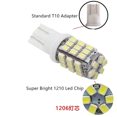 অভ্যন্তরীণ T10 3014 42SDM গাড়ির হেডলাইট বাল্ব 12v প্রস্থের ল্যাম্প