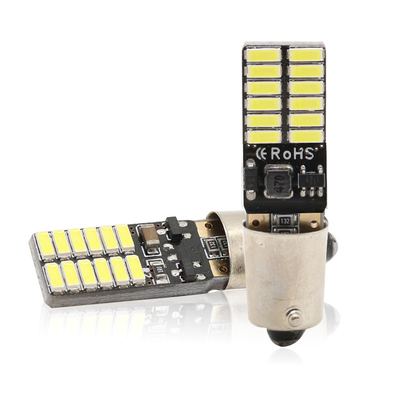 BA9S 4014 24SMD অটোমোটিভ LED লাইট বাল্ব প্রস্থ LED ইন্ডিকেটর লাইট 12V
