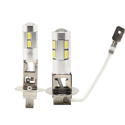 অটোমোবাইল ফগ লাইট H1 5630 10SMD Smd ফগ ড্রাইভিং H3 Led Fog Light বাল্ব 12V