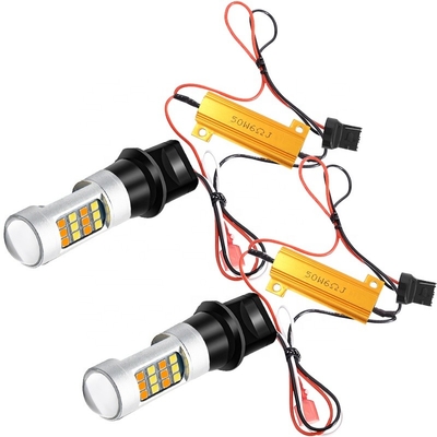 LED টার্ন সিগন্যাল লাইট 2835 42SMD ডাবল কালার 7440 T20 CANBUS স্ট্রবোস্কোপিক প্রতিরোধ করতে