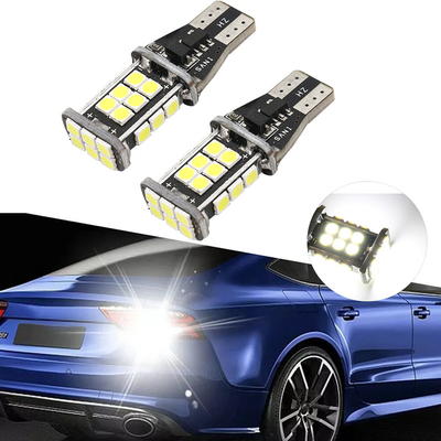 T15 3030 24SMD ক্যানবাস LED হেডলাইট 12V হাইলাইট রিভার্সিং কার কর্নার লাইট