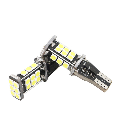 T15 3030 24SMD ক্যানবাস LED হেডলাইট 12V হাইলাইট রিভার্সিং কার কর্নার লাইট
