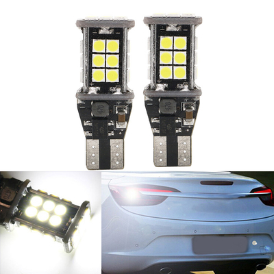 T15 3030 24SMD ক্যানবাস LED হেডলাইট 12V হাইলাইট রিভার্সিং কার কর্নার লাইট