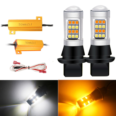 OEM অটো 1157 Led T20 LED ব্রেক এবং টার্ন সিগন্যাল লাইট 2835 7443 কার হোয়াইট ফ্ল্যাশিং লাইট