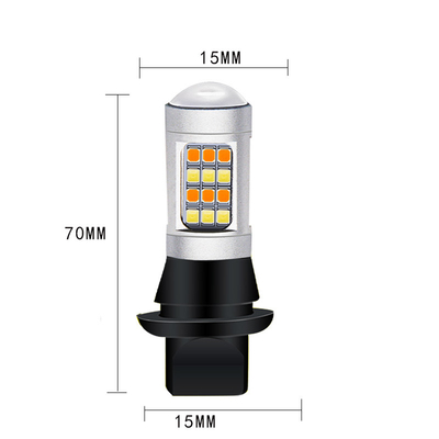 অটো P21w 1156 1157 12v LED স্টপ টেল লাইট বাল্ব T20 কার ব্রেক লাইট