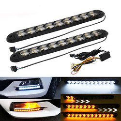 জলরোধী তীর LED দিনের সময় চলমান আলো DC 12V অনুক্রমিক LED টার্ন সিগন্যাল 8000K