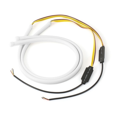 নরম অনুক্রমিক যানবাহন DRL 12v Led ডে টাইম রানিং লাইট 6500K 10W
