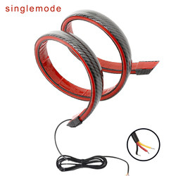 IP65 জলরোধী স্বয়ংচালিত LED ব্রেক লাইট স্ট্রিপ 2835 কার্বন ফাইবার