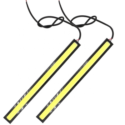 গাড়ির জন্য LED দিনের সময় রানিং লাইট 17CM COB 12V ফগলাইট রিয়ার পজিশন ল্যাম্প