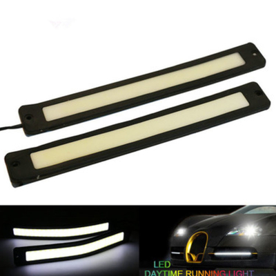 দিনের সময় Drl ড্রাইভিং কার হেডলাইট LED টিউব স্ট্রিপ Cob 12V