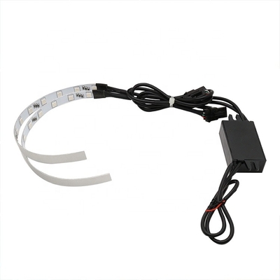 DC12V 5000lm APP কন্ট্রোল এলইডি কার অ্যাম্বিয়েন্ট লাইট এসএমডি প্রজেক্টর অটো স্টাইলিং ডেমন লেড হ্যালো রিং কিট