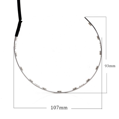 DC12V 5000lm APP কন্ট্রোল এলইডি কার অ্যাম্বিয়েন্ট লাইট এসএমডি প্রজেক্টর অটো স্টাইলিং ডেমন লেড হ্যালো রিং কিট