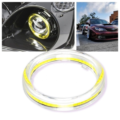 BMW - ইউরোপের জন্য Cob Led Angel Eye 70mm হেডল্যাম্প অ্যাঞ্জেল আইস 12-18V