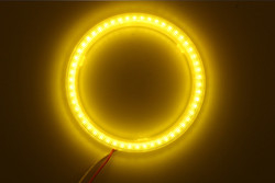 BMW - ইউরোপের জন্য Cob Led Angel Eye 70mm হেডল্যাম্প অ্যাঞ্জেল আইস 12-18V