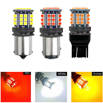 অ্যালুমিনিয়াম খাদ LED বাঁক সংকেত সূচক 3030 39 SMD 12v 1156 BA15S 1157 BAY15D T20 T25 গাড়ী বাঁক সংকেত